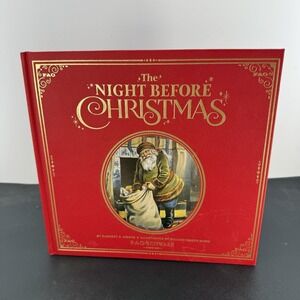 FAO SCHWARZ The Night Before Christmas By Clement Moore Hardcover Book